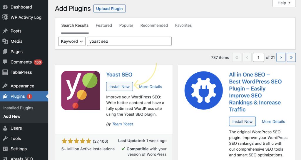 Yoast SEO para mejorar tu posicionamiento.